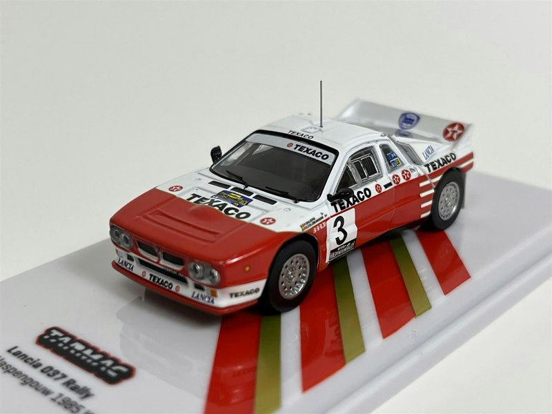 Tarmac Lancia 037 Rally Van Haspengouw 1985 Winner 1:64 Scale Tarmac Works T64PTL00285RVH03