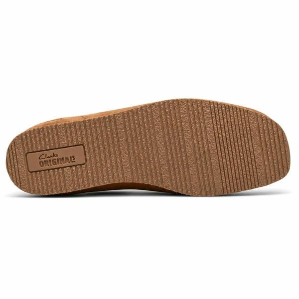 Clarks Originals Wallabee Lite Shoes Cola Suede