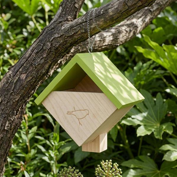 Garden Greatness Robins Nest Box Garden Bird House