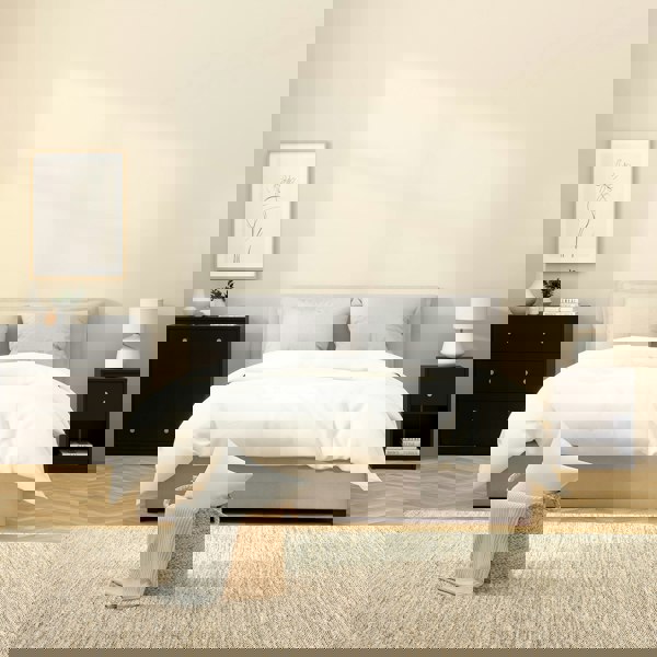 Furniture To Go May Bedside 1 Drawer in Black