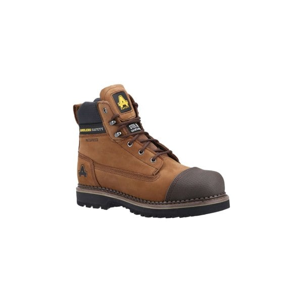 Amblers Safety AS233 Scuff Men's Safety Boots in Brown