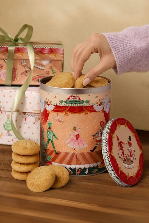 Kimm and Miller Cath Kidston Nutcracker Shortbread Biscuits Tin