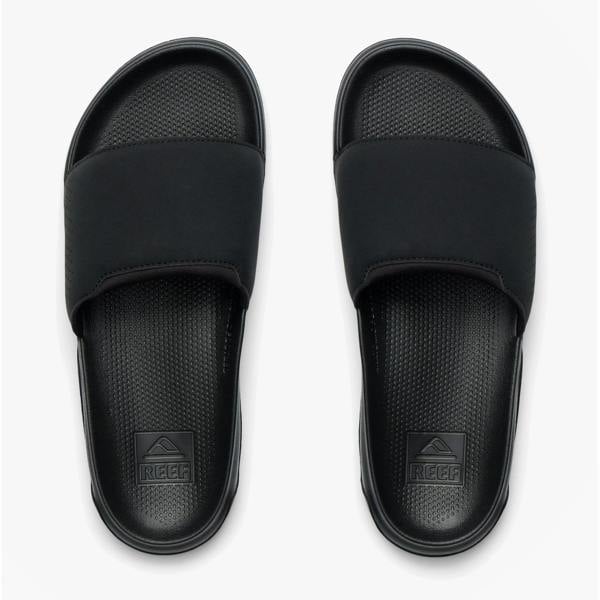 Reef TAILSLIDE Sliders   in  Black
