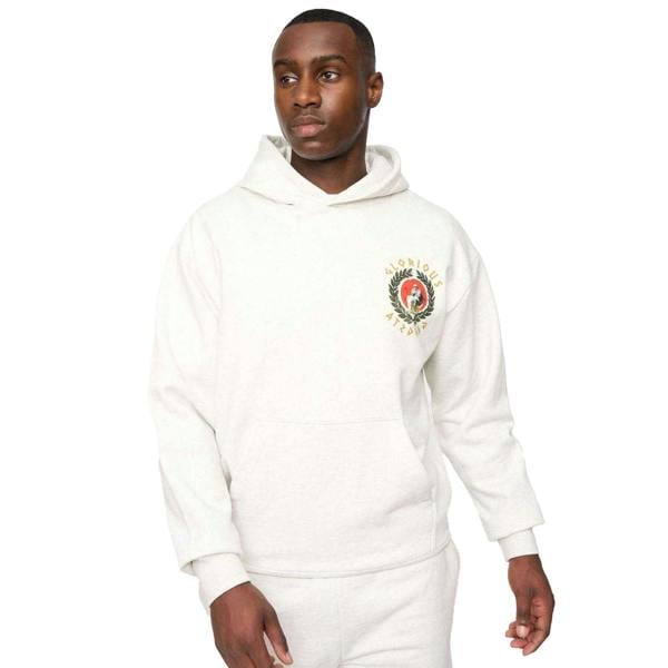 Glorious Gangsta Mens Ceazar Hoodie - Grey - 