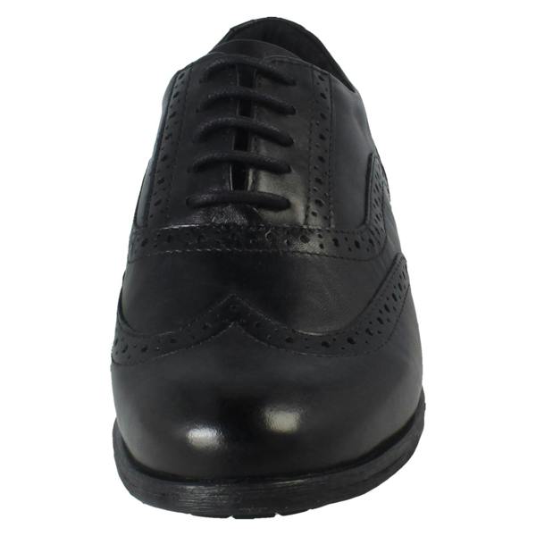 Clarks Ladies Clarks Lace Up Smart Brogue Shoes Havisham Oak