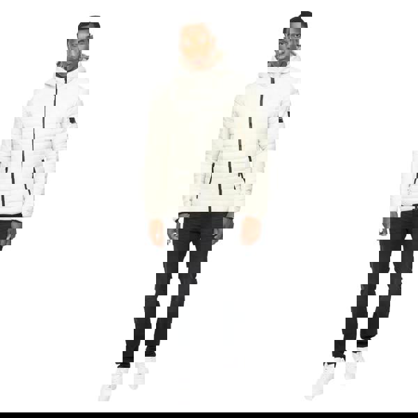 Crosshatch Mens Gattering MVE Jacket - Putty - 