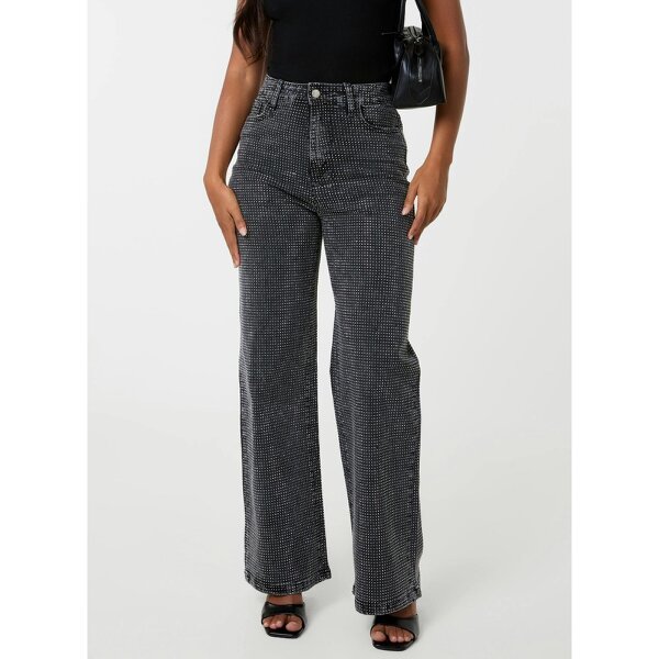 Pink Vanilla Diamante Jeans