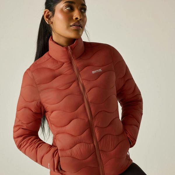 Regatta Womens/Ladies Hydi Insulated Padded Jacket - Brick - 