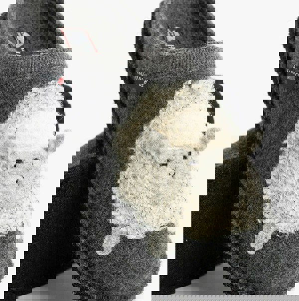 Haflinger LAMBY Womens Slippers Anthracite