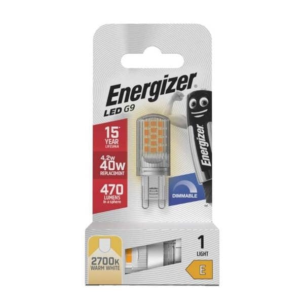 Energizer G9 LED Bulb - White