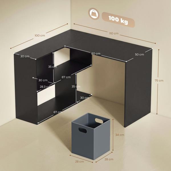 L-shape Computer Desk