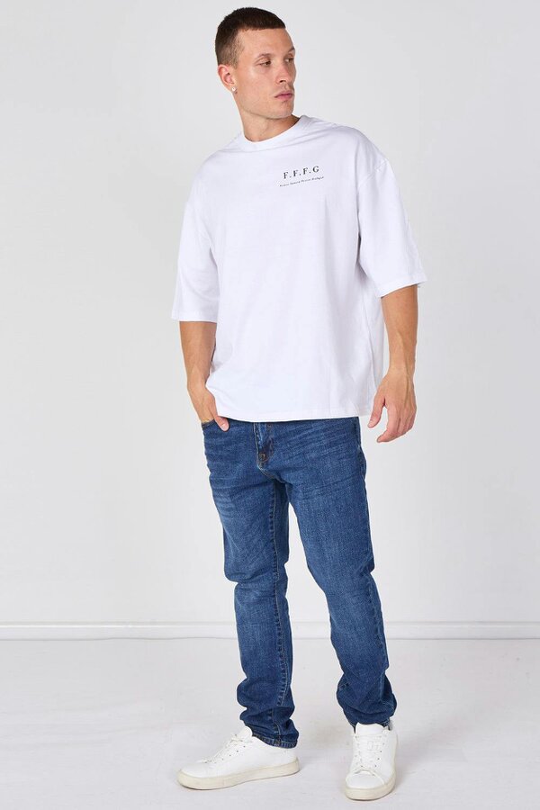 Elaina Fashion Heavyweight Oversized Graphic T-Shirt