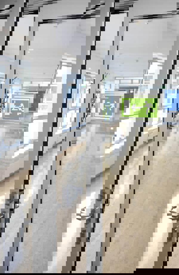 Durable DURAFRAME Self Adhesive Magnetic Signage Frame | 2 Pack | A5 Silver