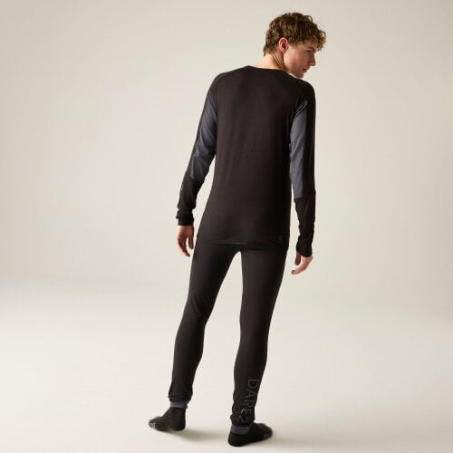 Dare 2B Mens Exchange III Base Layer Set - Black/Ebony