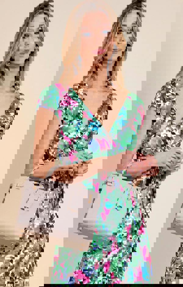 Alie Street London Sophia Maxi Dress - Paradise Green