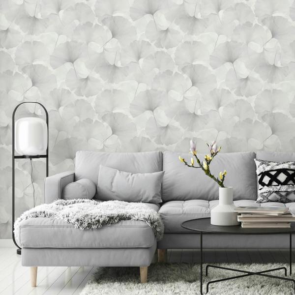 Erismann Ginko Dream Floral Wallpaper
