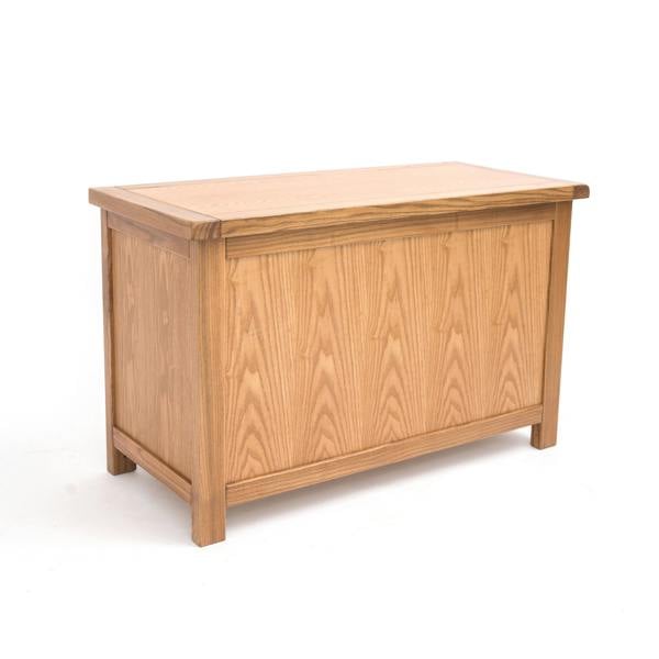 Trivento Light wood Blanket Box Ottoman