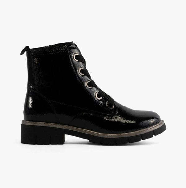 Lotus JOJO Womens Boots Black