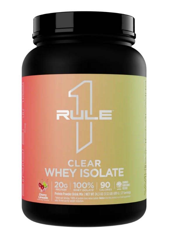 Rule One Clear Whey Isolate, Cherry Limeade - 689g