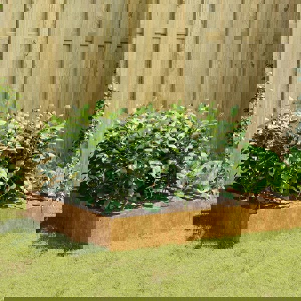 Berkfield Garden Raised Bed 100x100x33.5 cm Corten Steel