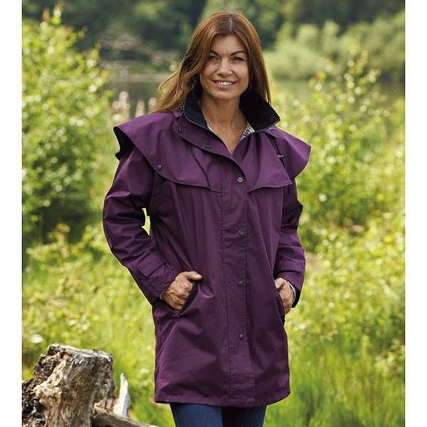 Plum Champion Windsor Ladies waterproof coat