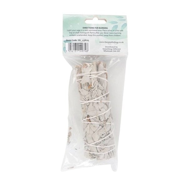 Serano 10cm Small White Sage Smudge Stick Wand