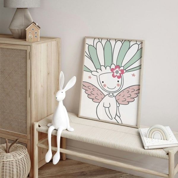 Unicorn name Wall art for Nursery