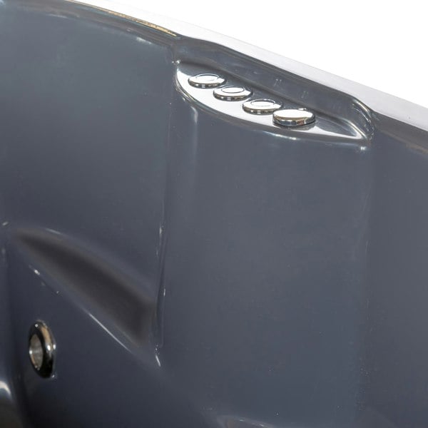 Wood Fired Ofuro Style Hot Tub, Fibreglass/ Liner, for couples.