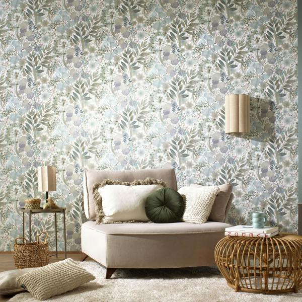 Erismann Secret Grove Floral Wallpaper