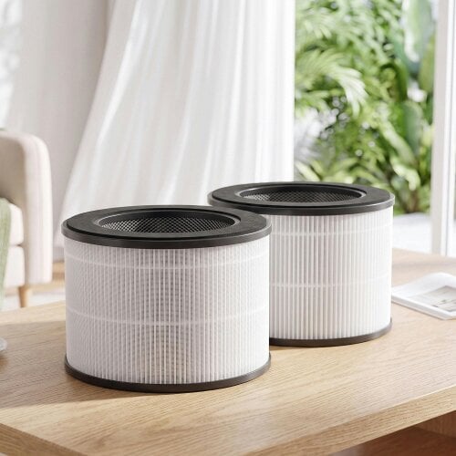 HOMCOM H13 True HEPA Replacement Filter for Air Purifier (823-097), 2 Pack