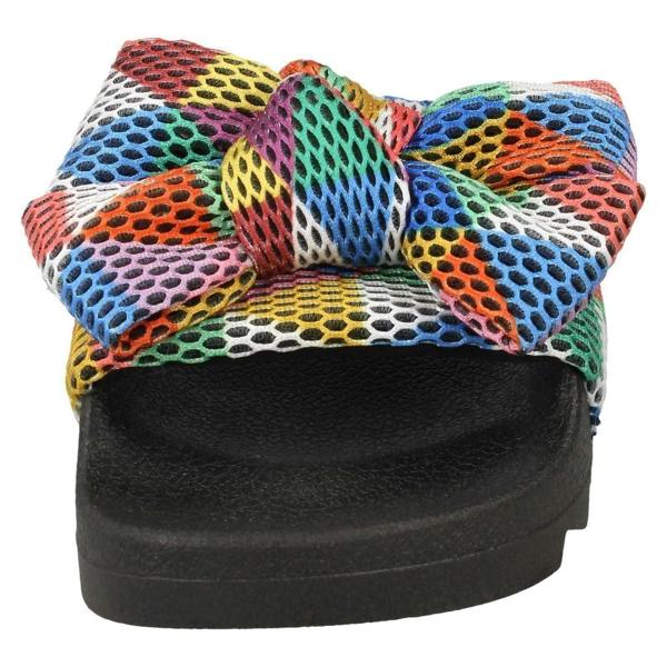 Spot On Ladies Spot On Multi Twist Bow Sliders