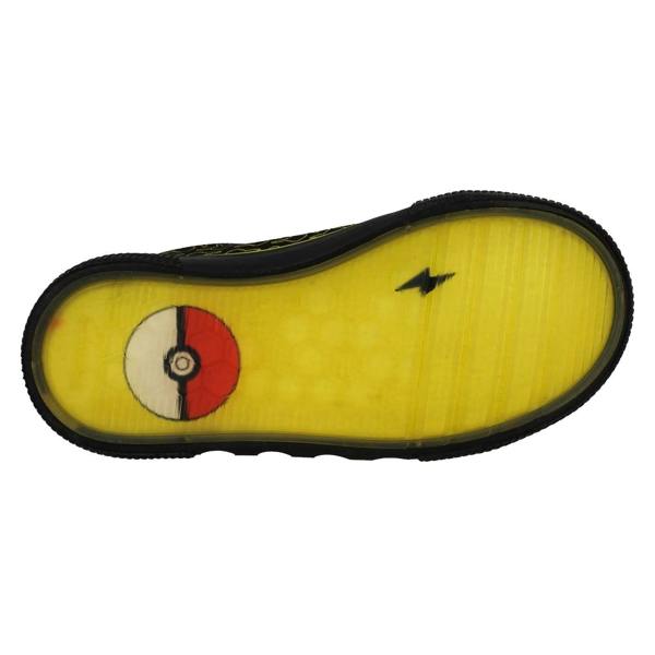 Clarks Childrens Clarks Pokemon Detailed Hook and Loop Canvas Shoes Foxing Mist