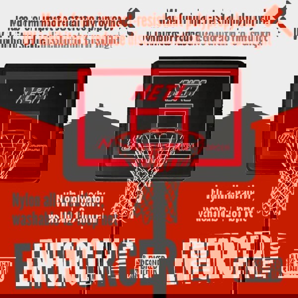 NET1 Enforcer Basketball Hoop