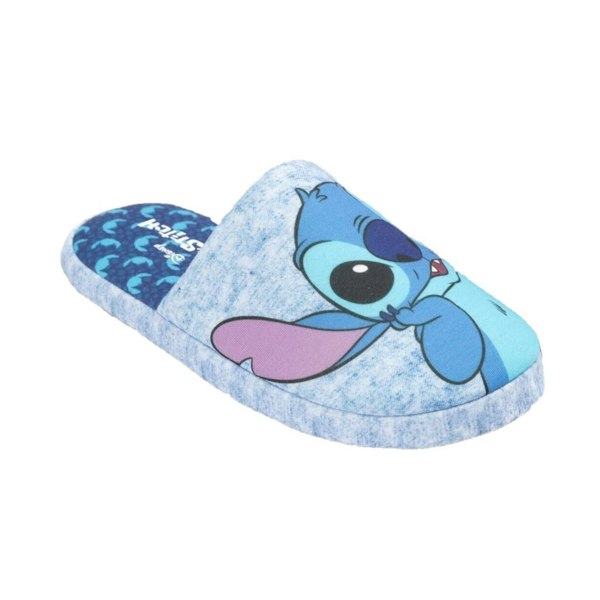 Lilo & Stitch Womens/Ladies Slippers - Blue