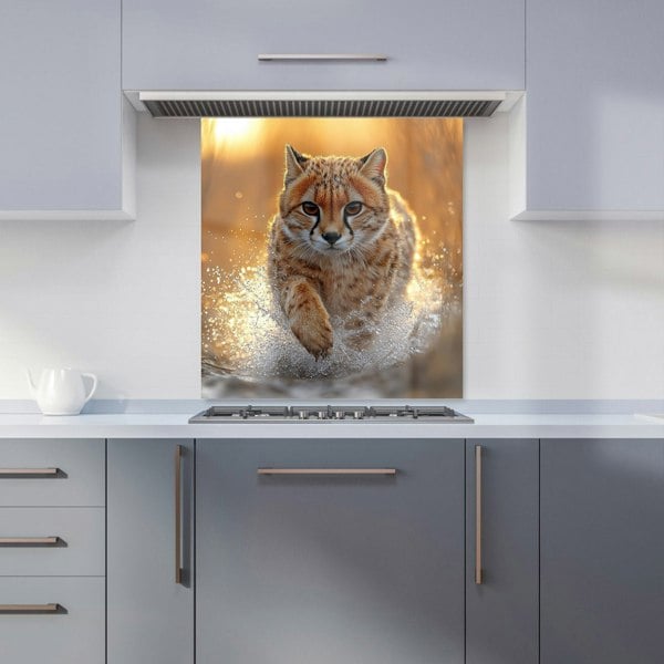 Warren Reed Wild Cat Kitchen Splashback - 00028