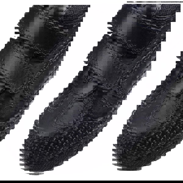Hush Puppies Jezza Senior Leather Boys's Black Loafers