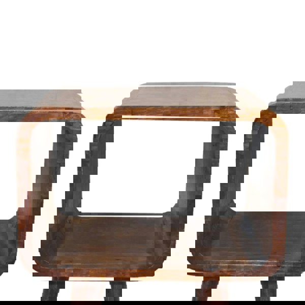 Artisan Furniture Mini Chestnut Curved Open Bedside
