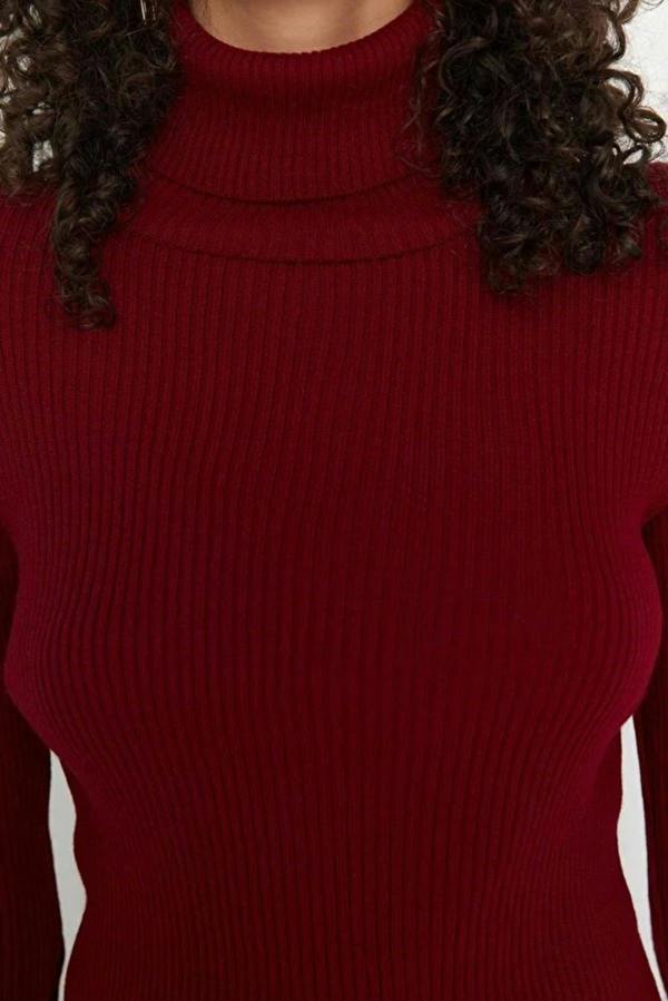 WOVCOR Basic Turtleneck Knit Sweater