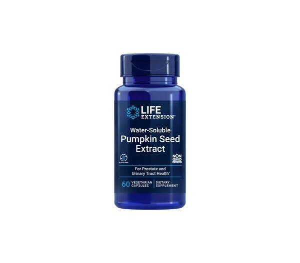 Life Extension Pumpkin Seed Extract, Water-Soluble - 60 vcaps