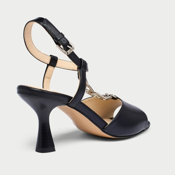 Calla Pamela Shoes - Black Leather