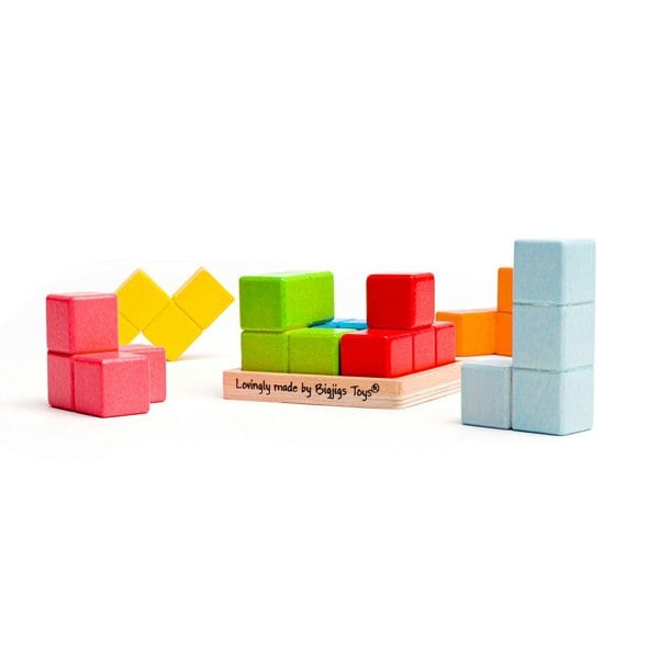 Bigjigs Toys Lock-a-Cube