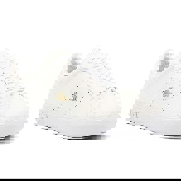 Lacoste Powercourt 2.0 Leather Women's Trainers - White
