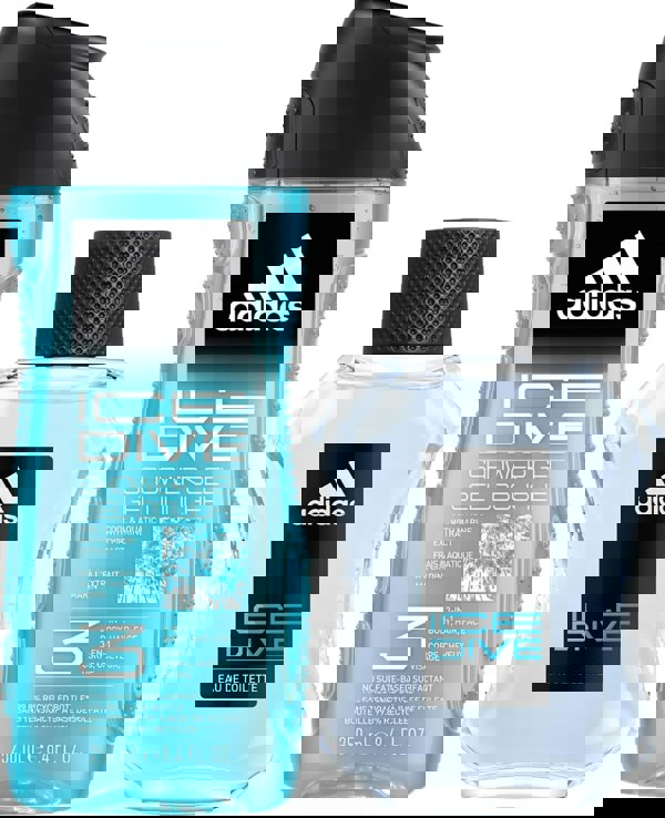 Adidas Ice Dive Gift Set with Eau de Toilette 100ml & Shower Gel 250ml