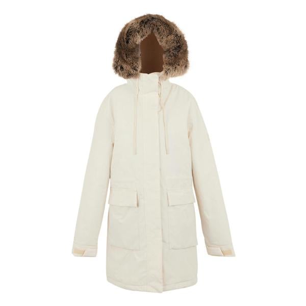 Regatta Womens/Ladies Sabinka Insulated Waterproof Jacket - Light Vanilla/Soft Taupe - 