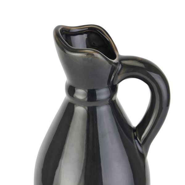 Hill Interiors Stoneware Tall Jug - Navy