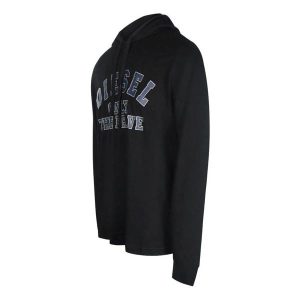 Diesel Unisex Adult The Brave Logo Hoodie - Black - 