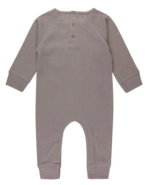 Grey Rib Romper - image 4