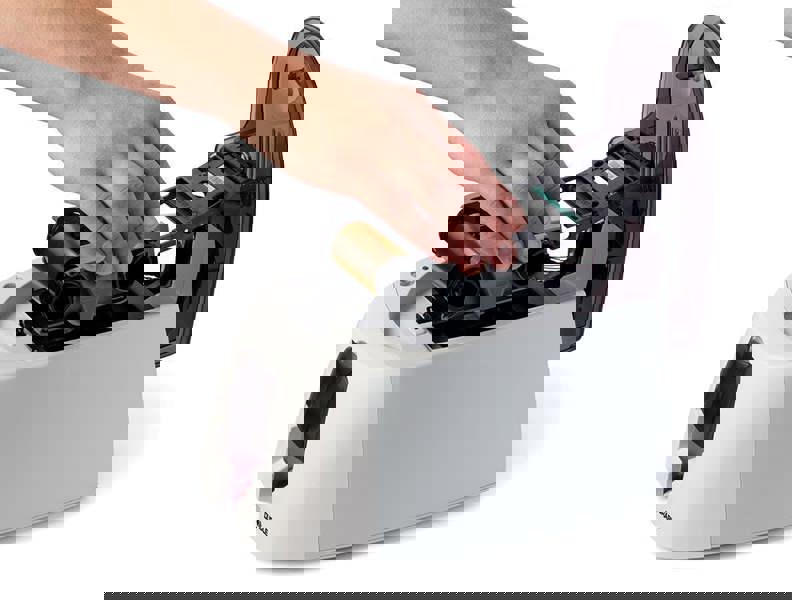 Durable DURACARD ID 300 ID Name Badge Card Printer | with Ribbon and 100 Cards