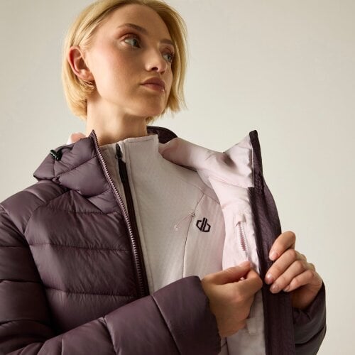 Dare 2B Womens Torrek Baffled Padded Jacket - Huckleberry