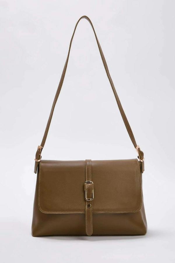 WOVCOR Women's Mini City Shoulder Bag with Metallic Details